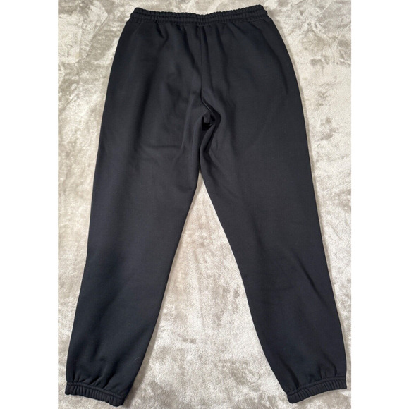 Fabletics Black Fleece Split Neck Sweatshirt XL and Matching Sweatpants L Set - Picture 6 of 10